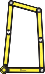 Antifurt Moto Cu Suport Folding Black/Yellow ACL85AUV