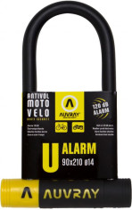 Antifurt Moto U- Alarm Black/Yellow UA90210AUV