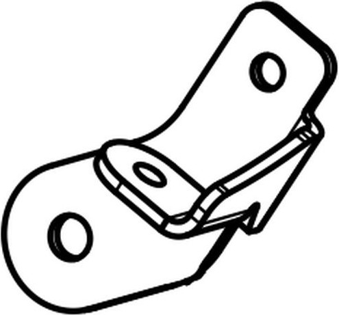 Muffler Bracket F/RACING SUBF P-X228