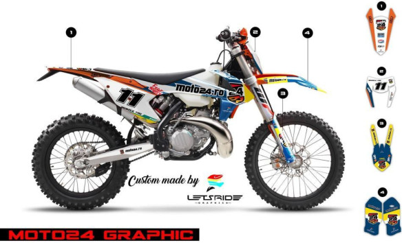 Kit Grafice Moto24 KTM 2017-2018