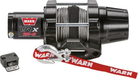 Troliu Atv Universal Winch Warn Vrx 25-S Sufa Sintetica 101020