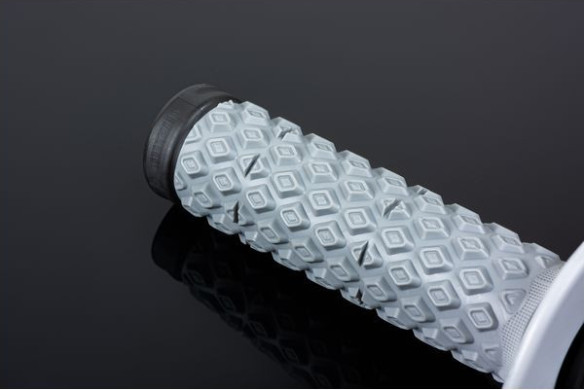 Mansoane Enduro-MX Comfort Handlebar Grips Black, Gray