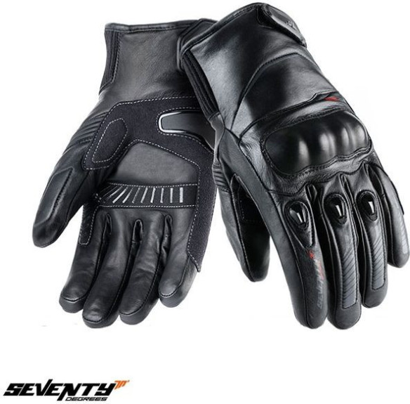 Manusi Moto Piele SD-C13 WinterTex Black 24