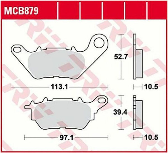 Placute Frana All Round Ceramic MCB879