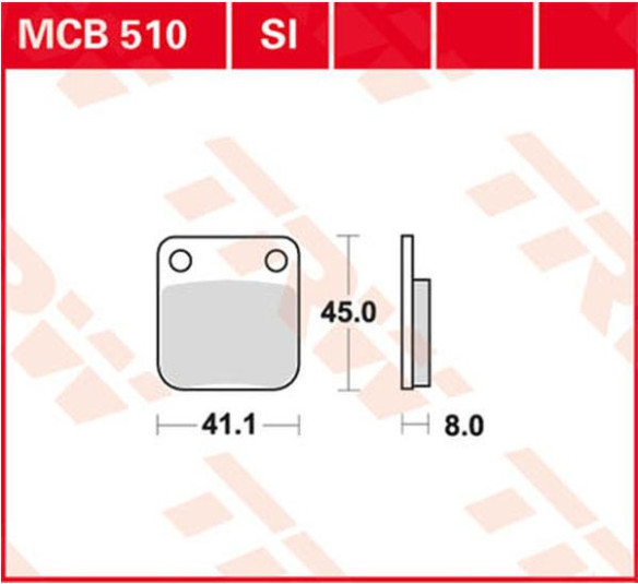 Placute Frana All Round Ceramic MCB510