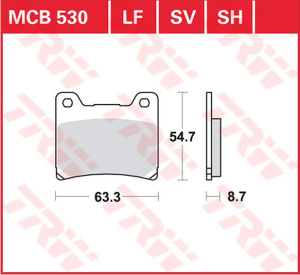 Placute Frana All Round Ceramic MCB530