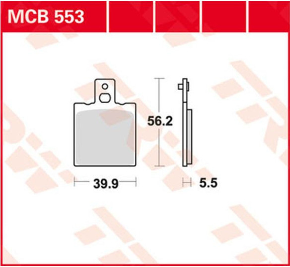 Placute Frana All Round Ceramic MCB553