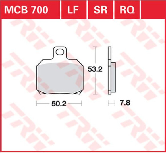 Placute Frana All Round Ceramic MCB700