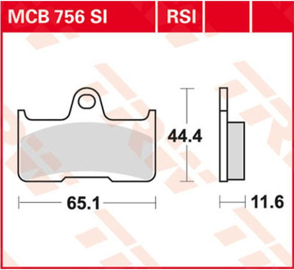 Placute Frana Si Series Sindered Off-road MCB756SI
