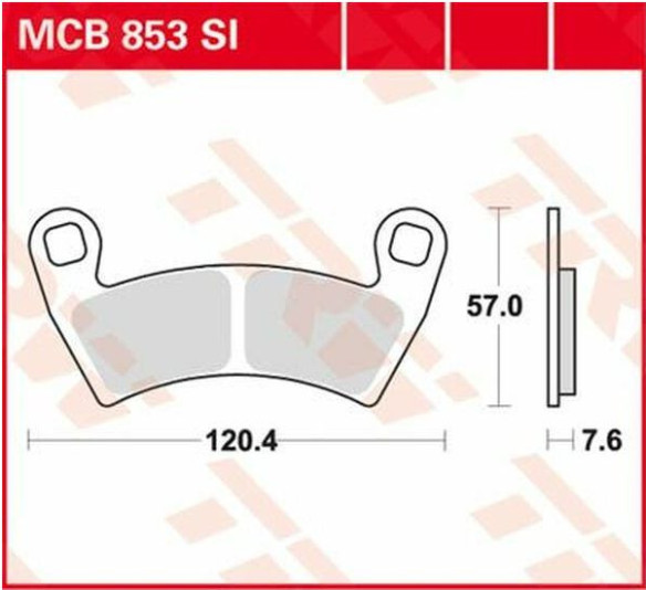 Placute Frana Si Series Sindered Off-road MCB853SI