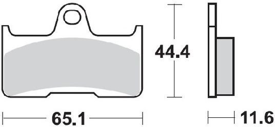 Placute Frana Nitro Atv 098121