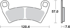 Placute Frana Nitro Atv 098221