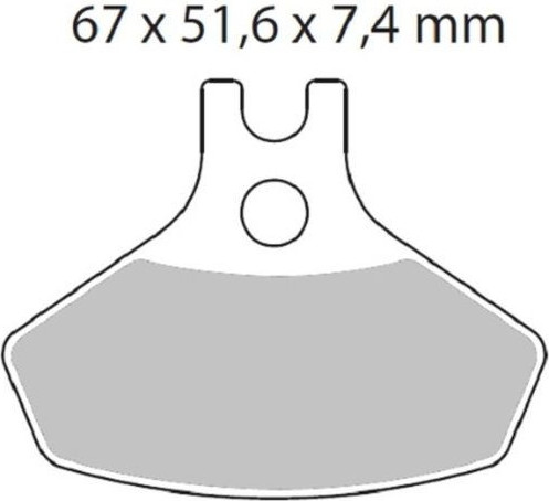 Placute Frana Nitro Atv 098621