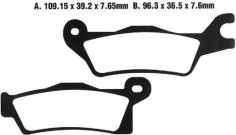 Placute Frana Nitro Atv 098921
