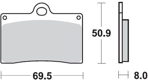 Placute Frana Ceramic 402004