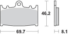 Placute Frana Ceramic 402704
