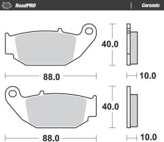 Placute Frana Ceramic 410604