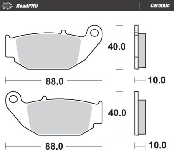 Placute Frana Ceramic 410604