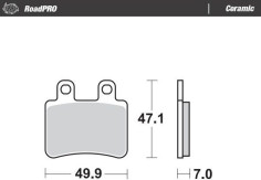 Placute Frana Ceramic 410804
