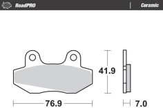 Placute Frana Ceramic 411604