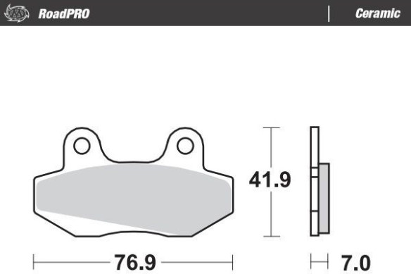 Placute Frana Ceramic 411604