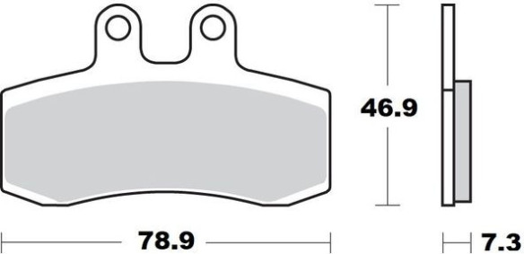Placute Frana Ceramic 411704