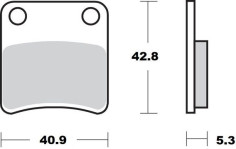 Placute Frana Ceramic 412404