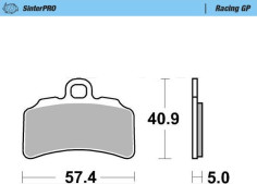 Placute Frana Racing Gp Sinderpro Offroad 099712