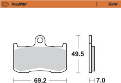 Placute Frana Roadpro Sinder Front 406001