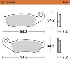 Placute Frana Roadpro Sinder Front 403901