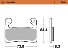 Placute Frana Roadpro Sinder Front 413501