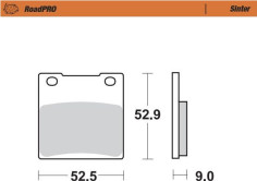 Placute Frana Roadpro Sinder Rear 401902
