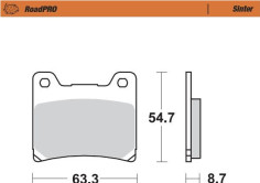 Placute Frana Roadpro Sinder Rear 401802