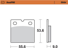 Placute Frana Roadpro Sinder Rear 401602