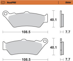 Placute Frana Roadpro Sinder Rear 403302