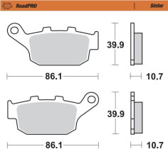 Placute Frana Roadpro Sinder Rear 402202