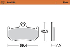 Placute Frana Roadpro Sinder Rear 402602