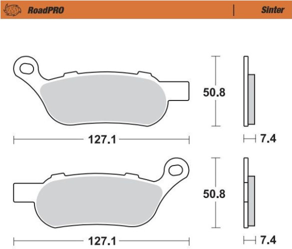 Placute Frana Roadpro Sinder Rear 412102