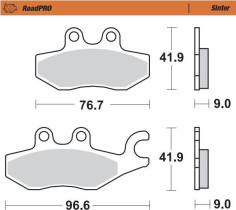 Placute Frana Roadpro Sinter Scooter 400903