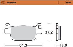 Placute Frana Roadpro Sinter Scooter 401203