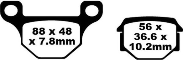 Placute Frana Fa Ser Organic FA093