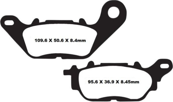 Placute Frana Sfa Org Scooter SFA464