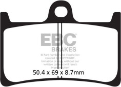 Placute Frana Carbon Scooter SFAC252