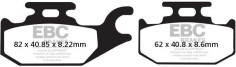 Placute Frana Carbon Scooter SFAC413