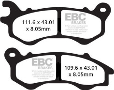 Placute Frana Carbon Scooter SFAC603
