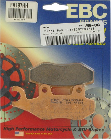 Placute Frana Sintered Hh FA197HH