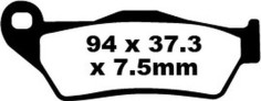 Placute Frana Carbon Tt Dirt FA181TT
