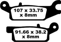 Placute Frana Carbon Tt Dirt FA443TT