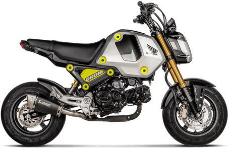 Evacuare Finala Slip-on TI MSX / GROM S-H125SO4-ASZTBL