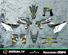 Kit Stickere Moto24 Racing 2024 TBI Husqvarna
